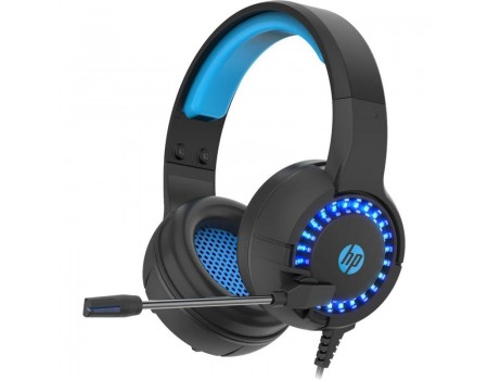 Гарнитура HP DHE-8011UM Gaming, Blue LED, Black