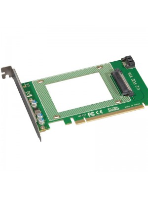 Контроллер Frime (ECF-PCIEtoSSD007) PCI-E-U.2 SFF8639 2.5" NVMe/Sata