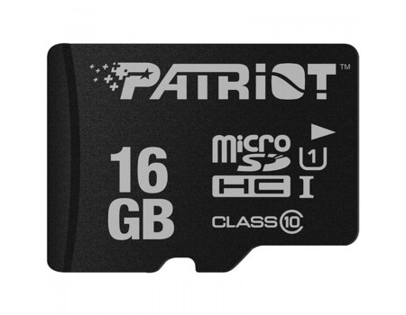 MicroSDHC 16GB UHS-I Class 10 Patriot LX (PSF16GMDC10)