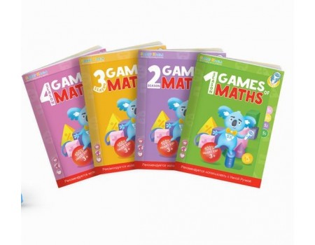 Набір інтерактивних книг SMart Koala Математика (Season 1-4) (SKB1234GM)