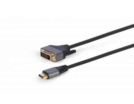 Кабель Cablexpert (CC-HDMI-DVI-4K-6) HDMI-DVI 1.8м чорний