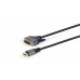 Кабель Cablexpert (CC-HDMI-DVI-4K-6) HDMI-DVI 1.8м чорний
