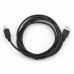Кабель Cablexpert (CCBP-USB2-AMBM-6), USB - USB, 1.8м, премиум, Black