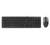 Комплект (Клавіатура, миша) A4-Tech KK-3330S Black USB