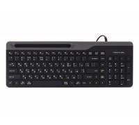 Клавіатура A4Tech Fstyler FK25 Ukr Black USB
