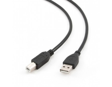 Кабель Cablexpert (CCBP-USB2-AMBM-15), USB - USB, 4.5м, преміум, Black