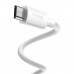 Кабель Baseus Simple Wisdom USB-MicroUSB, 1.5м White (TZCAMZJ-02)