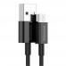 Кабель Baseus Superior Fast Charging USB-microUSB, 2м Black (CAMYS-A01)