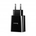 Сетевое зарядное устройство Baseus Speed Mini Dual U Charger (2USB) 10.5W Black (CCFS-R01)