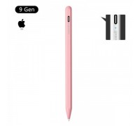 Стилус для планшета Apple iPad 2018-2021 Goojodoq 9 Gen Magnetic Type-C 1.2mm Pink (4000880993452P)
