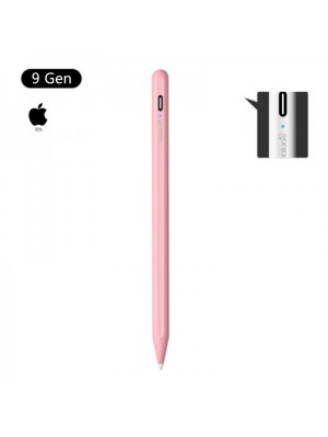 Стилус для планшета Apple iPad 2018-2021 Goojodoq 9 Gen Magnetic Type-C 1.2mm Pink (4000880993452P)