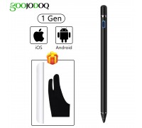 Стилус универсальный Goojodoq Active 1 Gen Android iPhone (iPad до 2017) 1.5mm Black (40007597351381B)
