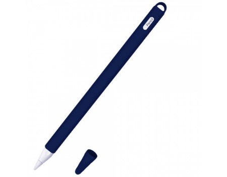 Чохол TPU Goojodoq Hybrid Ear для стілусу Apple Pencil 2 Dark/Blue тех.пак (4001055094286DB)