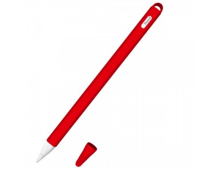 Чохол TPU Goojodoq Hybrid Ear для стілусу Apple Pencil 2 Red тех.пак (4001055094286R)
