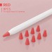 Чохол TPU Goojodoq для наконечника стілуса Apple Pencil (1-2 поколение) (8шт) Red (1005001835985075R)