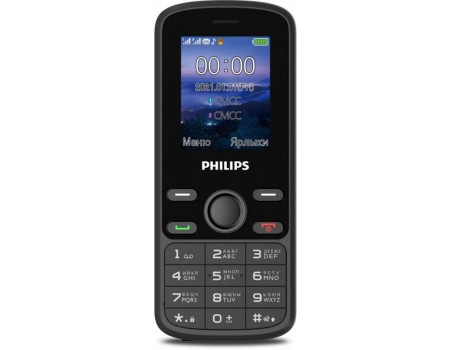Мобильный телефон Philips Xenium E111  Dual Sim Black