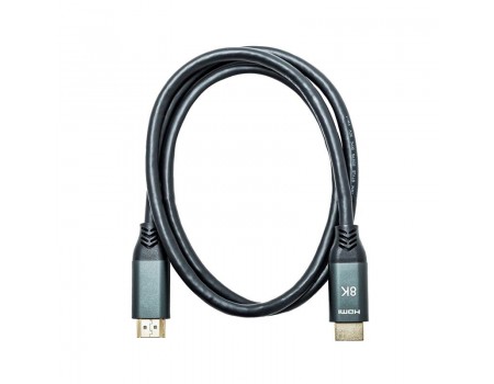 Кабель XoKo HC-100 HDMI - HDMI v.2.1, 1 м, Black