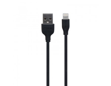 Кабель Proda Fast Charging PD-B15i USB-Lightning, 1м, Black