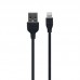 Кабель Proda Fast Charging PD-B15i USB-Lightning, 1м, Black