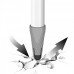 Чохол Goojodoq Hybrid Ear TPU для стілусу Apple Pencil 2 White (4001055094286W)