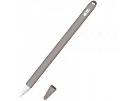 Чохол Goojodoq Hybrid Ear TPU для стілусу Apple Pencil 2 Grey (4001055094286GR)
