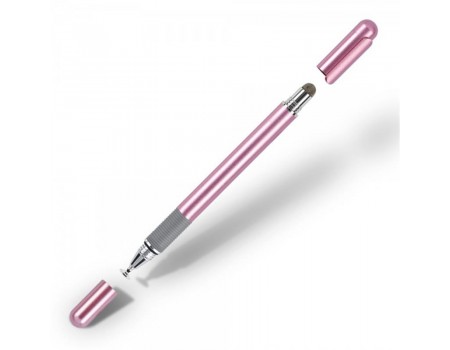 Стилус SK универсальный 2 в 1 Capacitive Drawing Point Ball Pink (1005001657604970P)