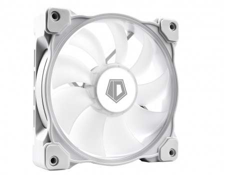 Вентилятор ID-Cooling ZF-12025-ARGB-SNOW, 120x120x25мм, 4-pin PWM, білий