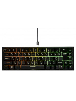 Клавіатура бездротової 2E Gaming KG360UBK RGB RGB Ukr (2E-KG360UBK) Black USB