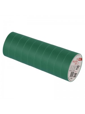 Лента изоляционная EMOS ПВХ 19мм / 20м зеленая (F61929/F619292)