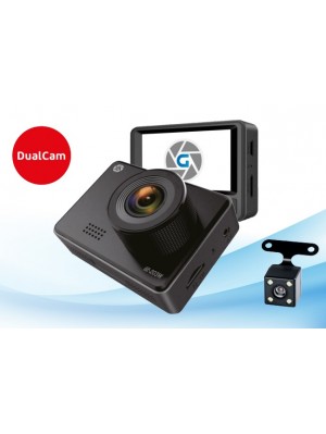 Відеореєстратор Globex GE-203W (Dual Cam)