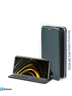 Чохол-книжка BeCover Exclusive для Samsung Galaxy M52 SM-M526 Dark Green (707048)
