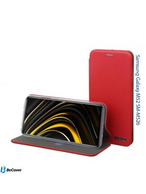 Чeгол-книжка BeCover Exclusive для Samsung Galaxy M52 SM-M526 Burgundy Red (7047)