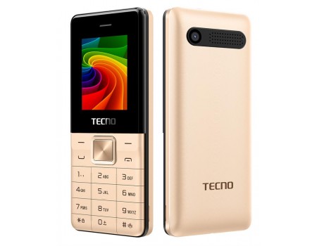 Мобільний телефон Tecno T301 Dual Sim Champagne Gold (4895180743337)