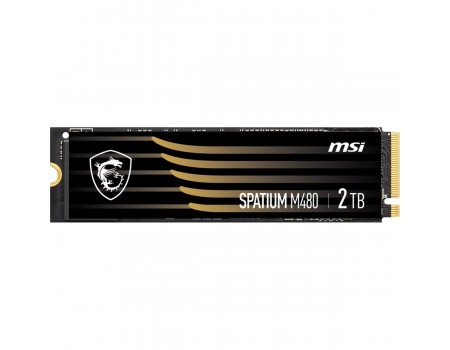 SSD 2TB MSI Spatium M480 M.2 2280 PCIe 4.0 x4 NVMe 3D NAND TLC (S78-440Q150-P83)