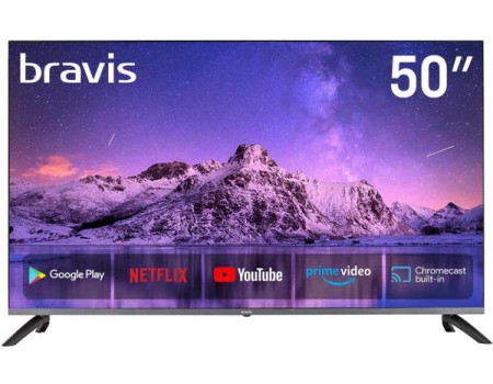 Телевизор Bravis UHD-50M8000 Smart + T2