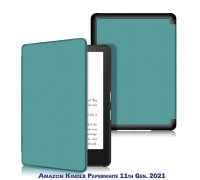 Чехол-книжка BeCover Smart для Amazon Kindle Paperwhite 11th Gen. 2021 Dark Green (707204)