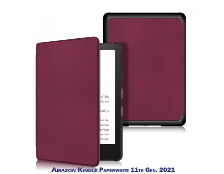Чехол-книжка BeCover Smart для Amazon Kindle Paperwhite 11th Gen. 2021 Red Wine (707208)