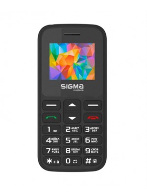 Мобільний телефон Sigma mobile Comfort 50 Hit 2020 Dual Sim Black (4827798120910)