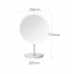 Дзеркало для макіяжу з LED підсвічуванням Jordan-Judy 10" (NV535)