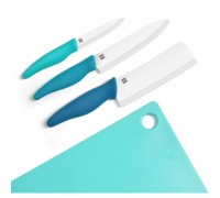 Набір керамічних ножів з дошкою HuoHou (HU0020)