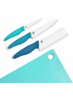 Набір керамічних ножів з дошкою HuoHou (HU0020)