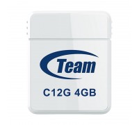 Флеш-накопитель USB 4Gb Team C12G White (TC12G4GW01)