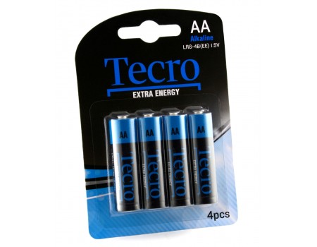 Батарейка Tecro Extra Energy Alkaline AA/LR06 BL 4 шт