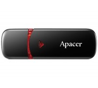 Флеш-Накопичувач USB 16GB ApAcer AH333 Black (AP16GAH333B-1)