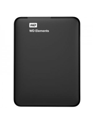 Зовнішній жорсткий диск 2.5" USB 1.0Tb WD Elements Black (WDBUZG0010BBK-WESN)