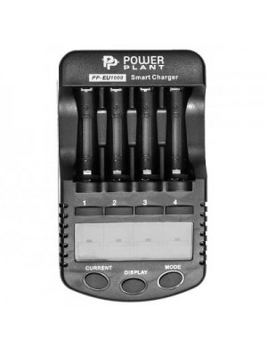 Зарядний пристрій для акумуляторів AA/AA PowerPlant PP-EU1000 (DV2362)