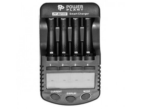 Зарядний пристрій для акумуляторів AA/AA PowerPlant PP-EU1000 (DV2362)
