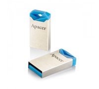 Флеш-Накопичувач USB 16GB Apacer AH111 Silver/Blue (AP16GAH111U-1)