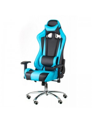 Кресло офисное Special4You ExtremeRace Black/Blue (E4763)