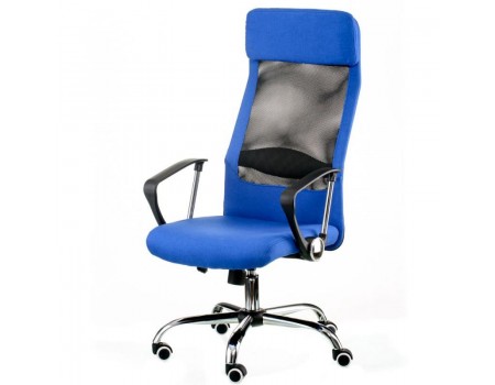 Кресло офисное Special4You Silba Blue (E5838)